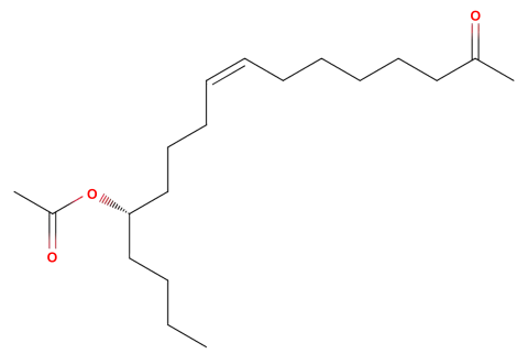 Figure 1. Pheromone of Dasineura mali